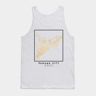 PANAMA CITY STREET MAP ART Tank Top